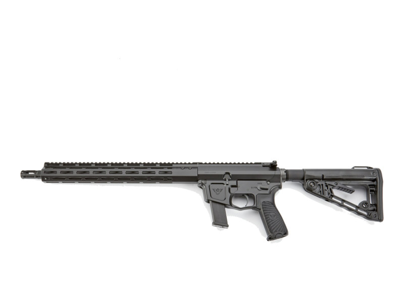 Wilson Combat AR9 Carbine 16″, Glock-Unterteil, kannelierter Lauf, Kal. 9×19 mm