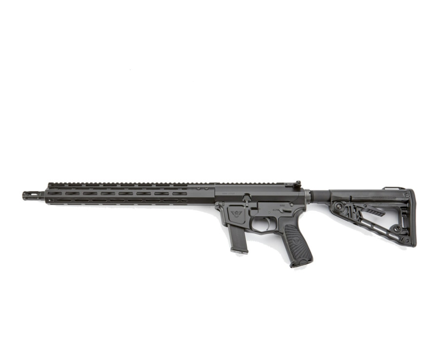 Wilson Combat AR9 Carbine 16″, Glock-Unterteil, kannelierter Lauf, Kal. 9×19 mm