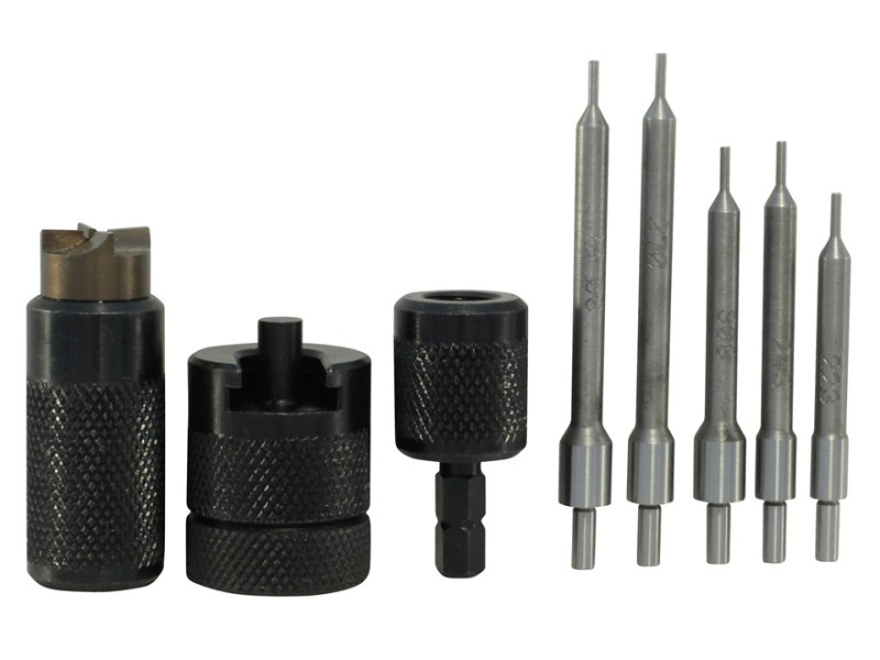 Lyman E-ZEE Trim Hand Case Trimmer Rifle set