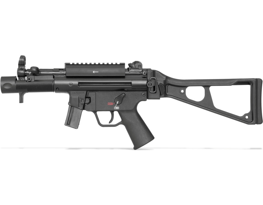HK SP5K, picatinny rail & foldable buttstock