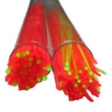 Optical fiber red 1,5mm (3PCS)