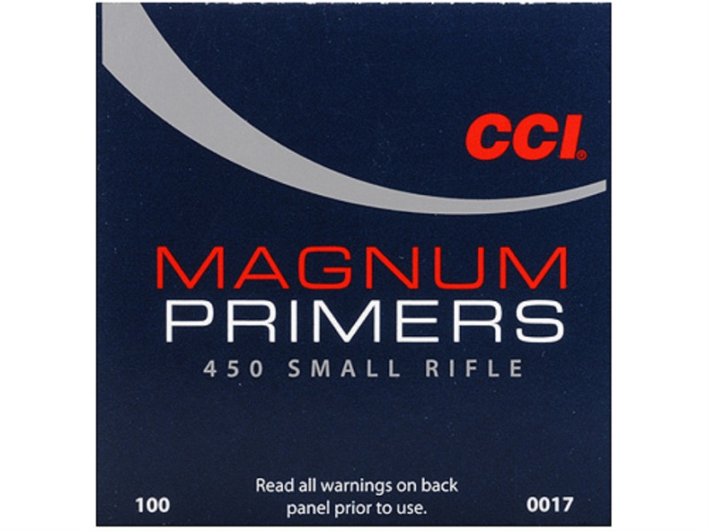 Primer CCI 450 Magnum Small Rifle (100PCS)