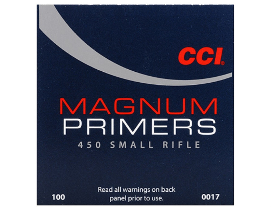 Primer CCI 450 Magnum Small Rifle (100PCS) Primer CCI 450 Magnum Small Rifle (100PCS)
