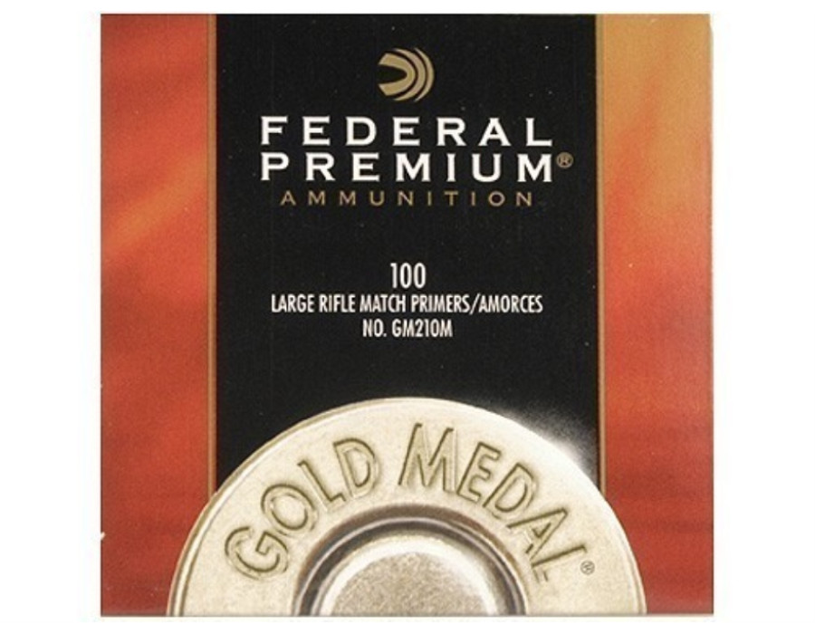 Primer Federal GM210M Large Rifle Match (100PCS) Primer Federal GM210M Large Rifle Match (100PCS)
