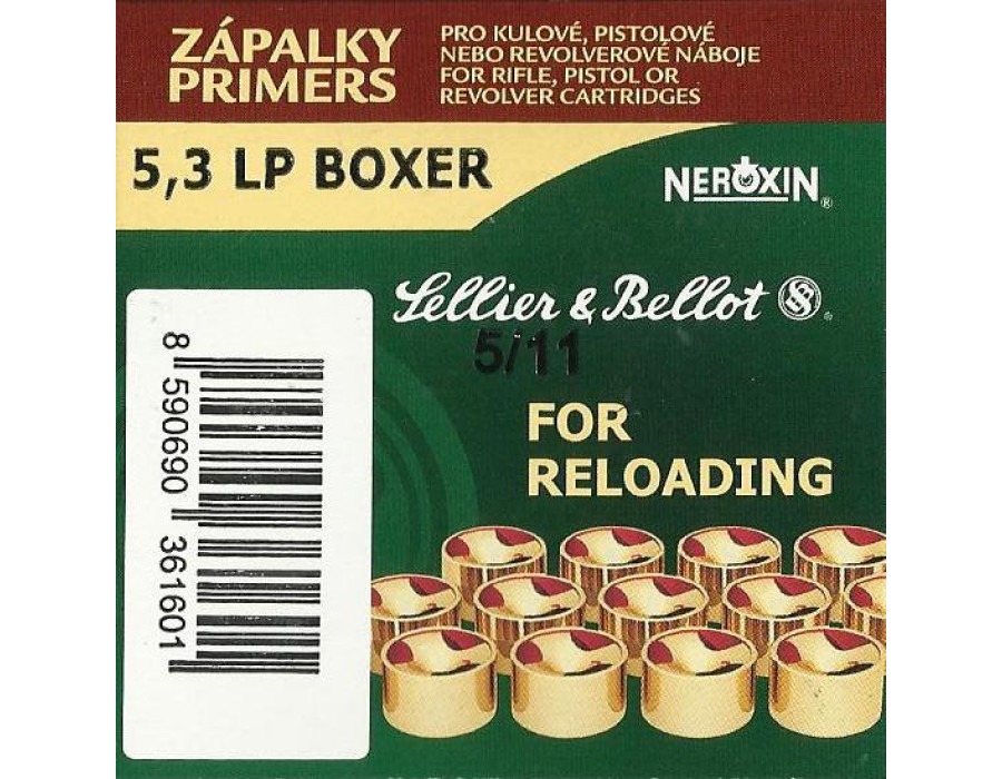 Zündhütchen S&B 5,3 LP