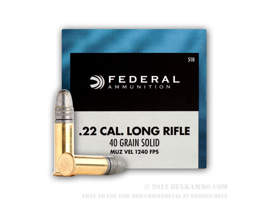.22 LR Federal Champion HV 40gr/2,59g