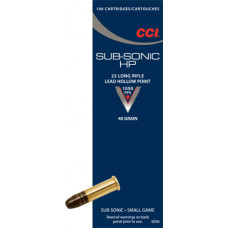 .22 LR CCI Sub-Sonic HP 40gr/2,59g