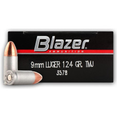 9mm Luger CCI Blazer 124gr/8,04g