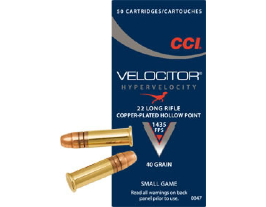 .22 LR CCI Velocitor HP 40gr/2,59g