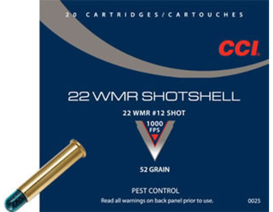 .22 WMR CCI Shotshell