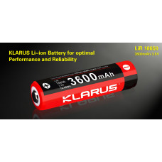KLARUS akumulátor 18650 3600mah